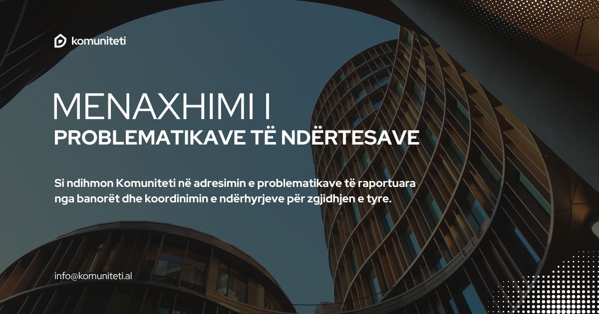 Si trajtohet një problematikë e raportuar nga banori në platformë, nga caktimi i përgjegjësit dhe ndjekja e statusit deri te dokumentimi i ndërhyrjes së kryer.